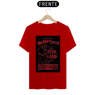 Nome do produto Camiseta Motorhead show 1990 em Londres- ANTES DE COMPRAR VEJA TABELA DE MEDIDAS ABAIXO DO BOTÃO COMPRAR, POIS TROCA POR ERRO DE TAMANHO É DE RESPONSABILIDADE SUA E GERA CUSTO PRA VOCÊ