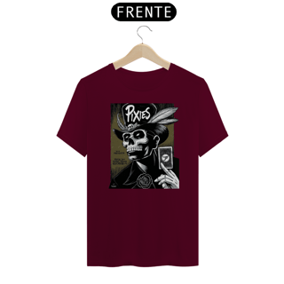 Nome do produto Camiseta Pixies Show em New Orleans 2017 - ANTES DE COMPRAR VEJA TABELA DE MEDIDAS ABAIXO DO BOTÃO COMPRAR, POIS TROCA POR ERRO DE TAMANHO É DE RESPONSABILIDADE SUA E GERA CUSTO PRA VOCÊ