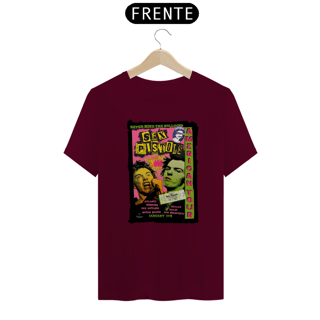 Nome do produto Camiseta Sex Pistols American Tour Dallas 1978 com seu ingresso original - ANTES DE COMPRAR VEJA TABELA DE MEDIDAS ABAIXO DO BOTÃO COMPRAR, POIS TROCA POR ERRO DE TAMANHO É DE RESPONSABILIDADE SUA E GERA CUSTO PRA VOCÊ
