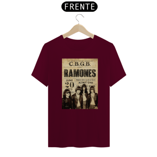 Nome do produto Camiseta Ramones Show em NY de 1975 - ANTES DE COMPRAR VEJA TABELA DE MEDIDAS ABAIXO DO BOTÃO COMPRAR, POIS TROCA POR ERRO DE TAMANHO É DE RESPONSABILIDADE SUA E GERA CUSTO PRA VOCÊ