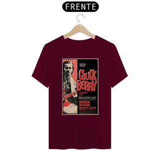 Nome do produto Camiseta Chuck Berry Show em Portland 1973 - ANTES DE COMPRAR VEJA TABELA DE MEDIDAS ABAIXO DO BOTÃO COMPRAR, POIS TROCA POR ERRO DE TAMANHO É DE RESPONSABILIDADE SUA E GERA CUSTO PRA VOCÊ