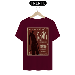 Nome do produto Camiseta Korn show de 2015 em Denver Colorado - ANTES DE COMPRAR VEJA TABELA DE MEDIDAS ABAIXO DO BOTÃO COMPRAR, POIS TROCA POR ERRO DE TAMANHO É DE RESPONSABILIDADE SUA E GERA CUSTO PRA VOCÊ