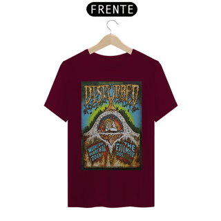 Nome do produto Camiseta Disturbed Show em São Francisco 2016 - ANTES DE COMPRAR VEJA TABELA DE MEDIDAS ABAIXO DO BOTÃO COMPRAR, POIS TROCA POR ERRO DE TAMANHO É DE RESPONSABILIDADE SUA E GERA CUSTO PRA VOCÊ