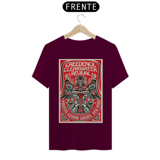 Nome do produto Camiseta Creedence Clearwater Revival show 1970 no Madison Square Garden - ANTES DE COMPRAR VEJA TABELA DE MEDIDAS ABAIXO DO BOTÃO COMPRAR, POIS TROCA POR ERRO DE TAMANHO É DE RESPONSABILIDADE SUA E GERA CUSTO PRA VOCÊ
