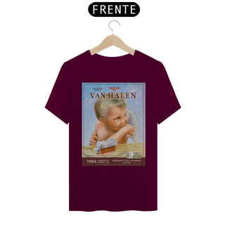 Nome do produto Camiseta Van Halen show de 1984 no Mississippi+ ingresso original  - NOSSAS CAMISETAS SÃO MAIS AJUSTADAS AO CORPO - ANTES DE FINALIZAR, VEJA TABELA DE MEDIDAS ABAIXO DO BOTÃO COMPRAR OU COMPRE UM TAMANHO MAIOR.