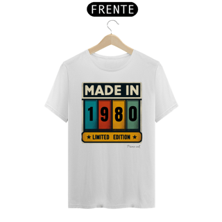 Nome do produto Camisa Made in 1980