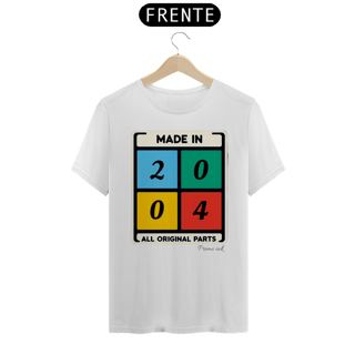 Nome do produto Camisa Made in 2004