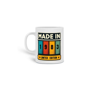 Caneca Made in 1983