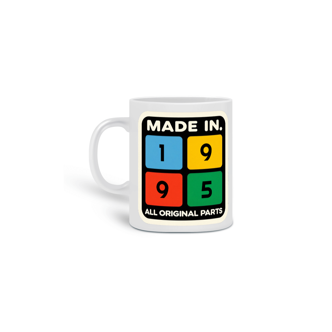 Caneca Made in 1995