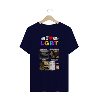 Nome do produto EU AMO LGBT (PLUS SIZE)