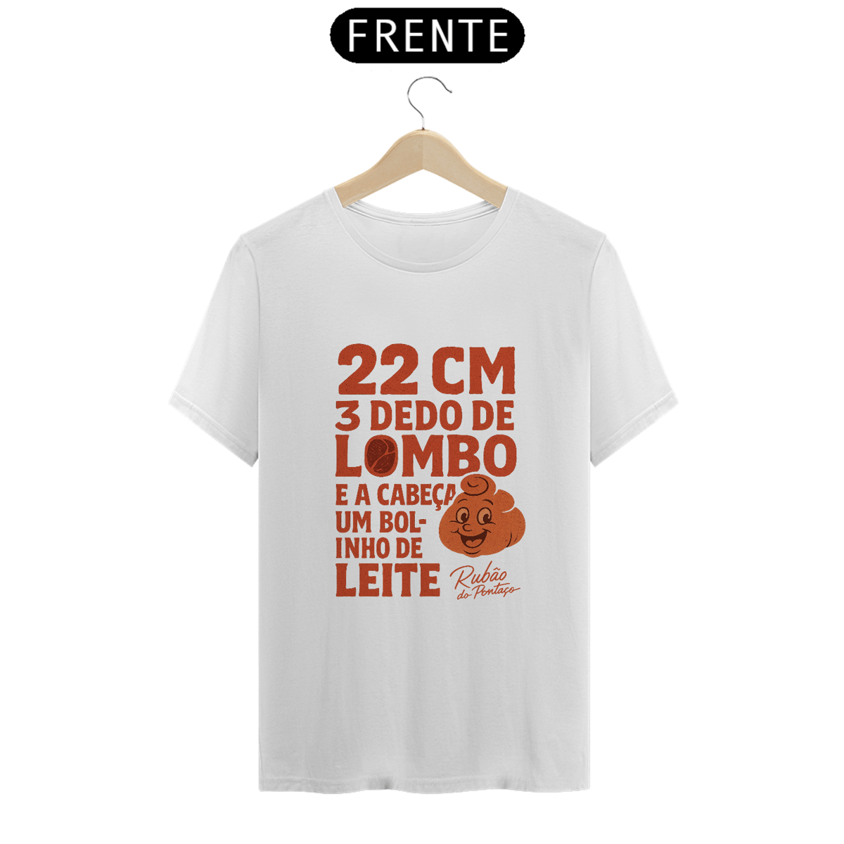 Nome do produto: CAMISETA RUBAO - 3 DEDO DE LOMBO