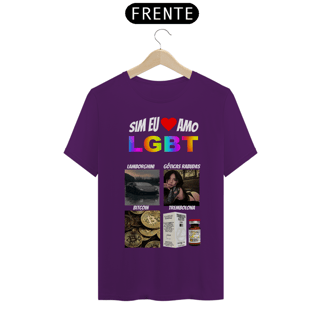 Nome do produto EU AMO LGBT