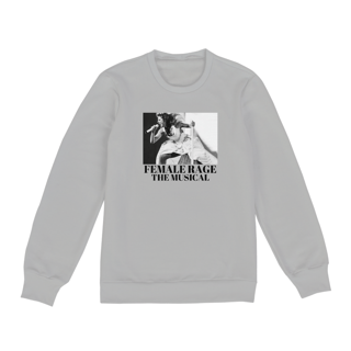 Nome do produto TAYLOR SWIFT FEMALE RAGE MOLETOM BRANCO