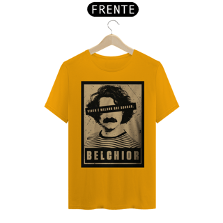 Nome do produto Camiseta Viver é melhor que sonhar - Belchior