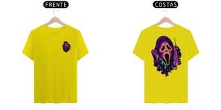 Nome do produto Camiseta Pânico Frente e Costas BRANCA
