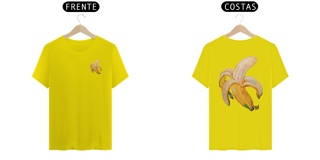 Nome do produto Camiseta Banana Frente e Costas BRANCA