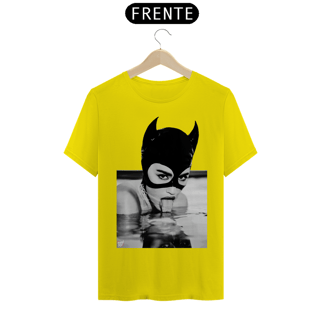 Nome do produto Camiseta Catwoman Preto e Branco