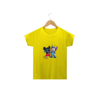 Nome do produto Camisa Mickey e Stitch Infantil