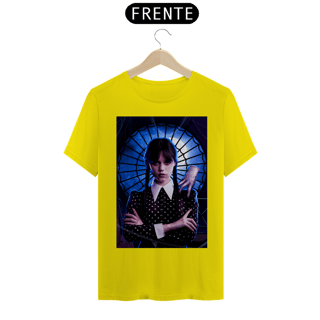 Nome do produto Camiseta Wandinha e Mãozinha