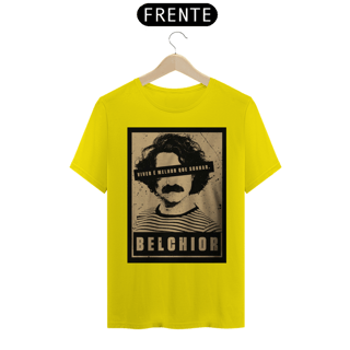 Nome do produto Camiseta Viver é melhor que sonhar - Belchior
