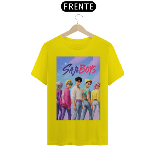 Nome do produto Camiseta Saja Boys - K-Pop Demon Hunters (Guerreiras do K-Pop)