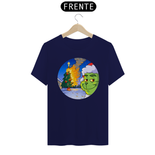 Nome do produto Camiseta Grinch Christmas On Fire 