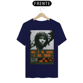 Nome do produto Camiseta Amar é um deserto e seus temores - Djavan - Oceano