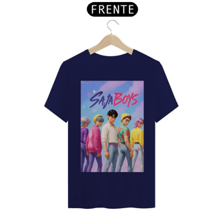 Nome do produto Camiseta Saja Boys - K-Pop Demon Hunters (Guerreiras do K-Pop)