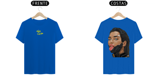 Nome do produto Camiseta Dua Lipa CyberPunk Frente e Costas