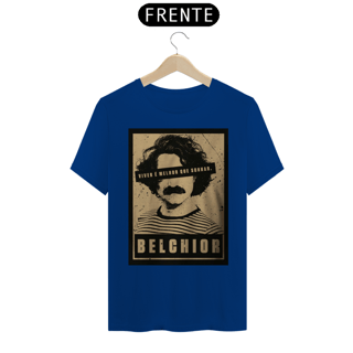 Nome do produto Camiseta Viver é melhor que sonhar - Belchior