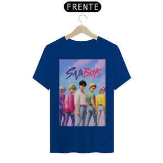 Nome do produto Camiseta Saja Boys - K-Pop Demon Hunters (Guerreiras do K-Pop)