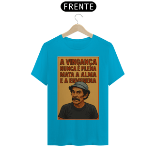 Nome do produto Camiseta Seu Madruga - Chaves - A vingança nunca é plena