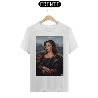 Nome do produto Camiseta Katy Perry Pintura Mona Lisa