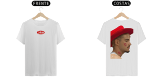Nome do produto Camiseta Jão Chapéu Vermelho SUPER