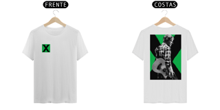 Nome do produto Camiseta Ed Sheeran Frente e Costas