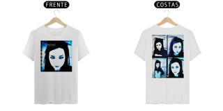 Nome do produto Camiseta Evanescence Amy Lee Frente e Costas