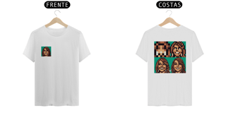 Nome do produto Camiseta Mariah Carey Pixel Art Frente e Costas