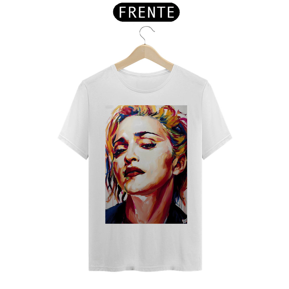 Nome do produto: Camiseta Madonna Colors