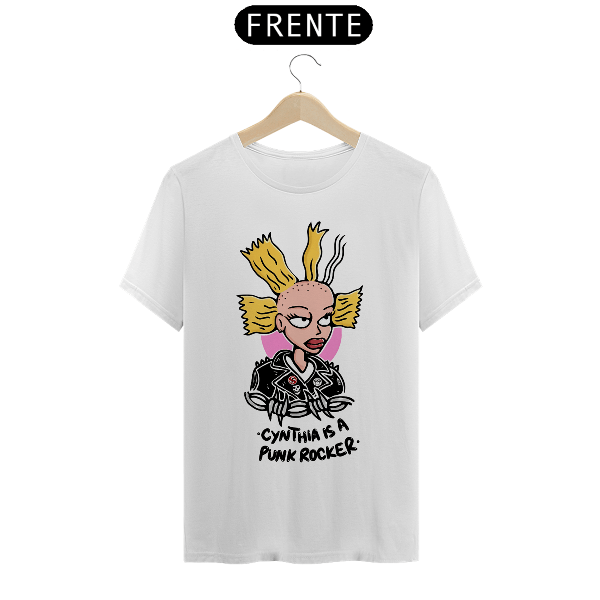 Nome do produto: Camiseta Cynthia Punk Rocker