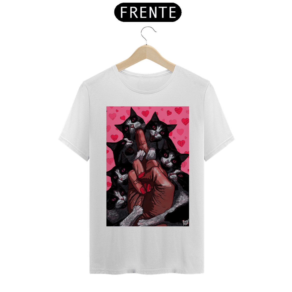 Nome do produto: Camiseta Cute Cats