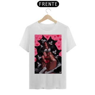Nome do produto Camiseta Cute Cats