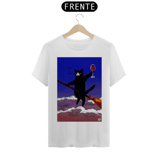 Nome do produto Camiseta Black Cat - Take It Easy