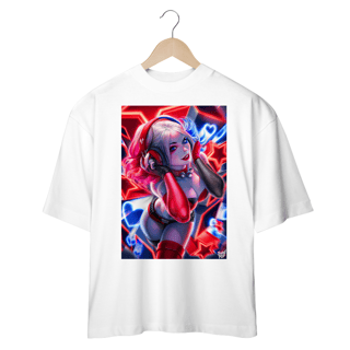 Nome do produto Camiseta Arlequina - Girl Power OVERSIZED