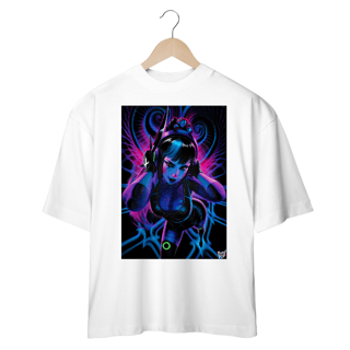 Nome do produto Camiseta Punchline - Girl Power OVERSIZED