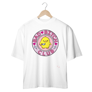Nome do produto Camiseta OVERSIZED - BAD ♥ BITCH ♥ CLUB