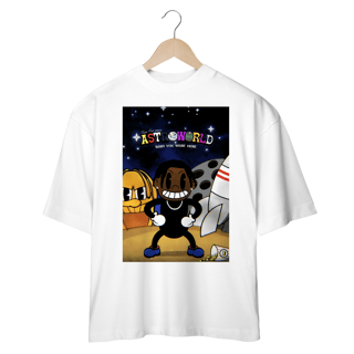 Nome do produto Camiseta OVERSIZED Travis Scott ASTROWORLD