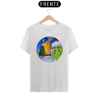 Nome do produto Camiseta Grinch Christmas On Fire 