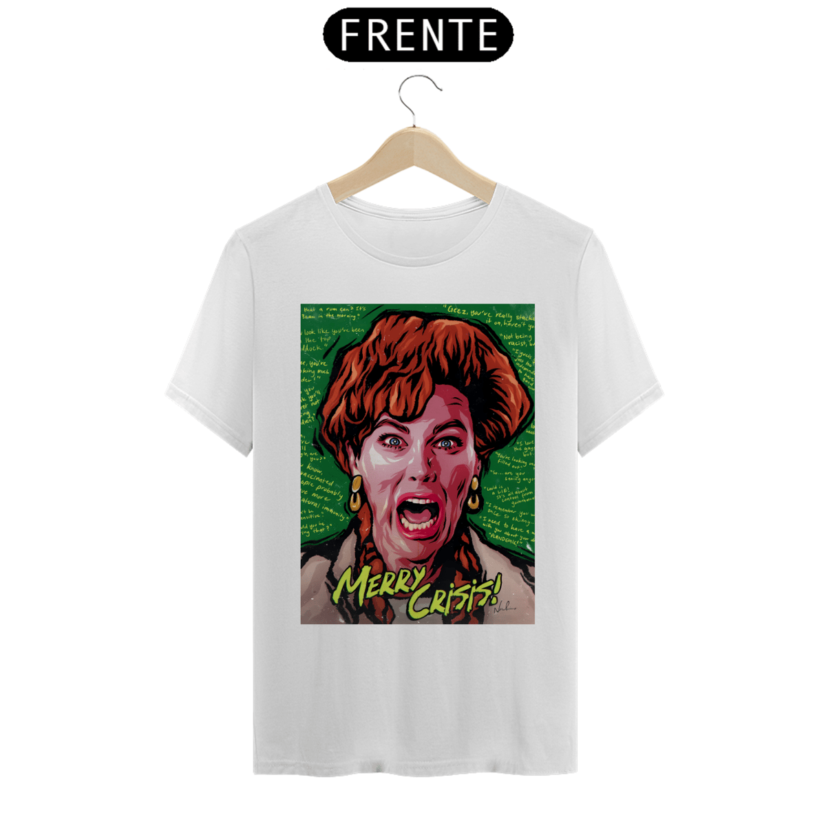Nome do produto: Camiseta Merry Crisis!