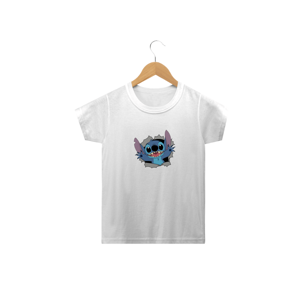 Nome do produto: Camiseta Stich Infantil