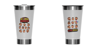Nome do produto Copo Térmico Acorda, Berenice! LiveZona Kah e Gabs